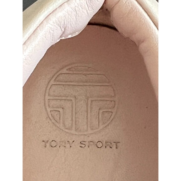 Tory Burch Sport Pink Leather Athletic Shoe Women's 11M Sneakers Ruffle SN36558 - Picture 16 of 16